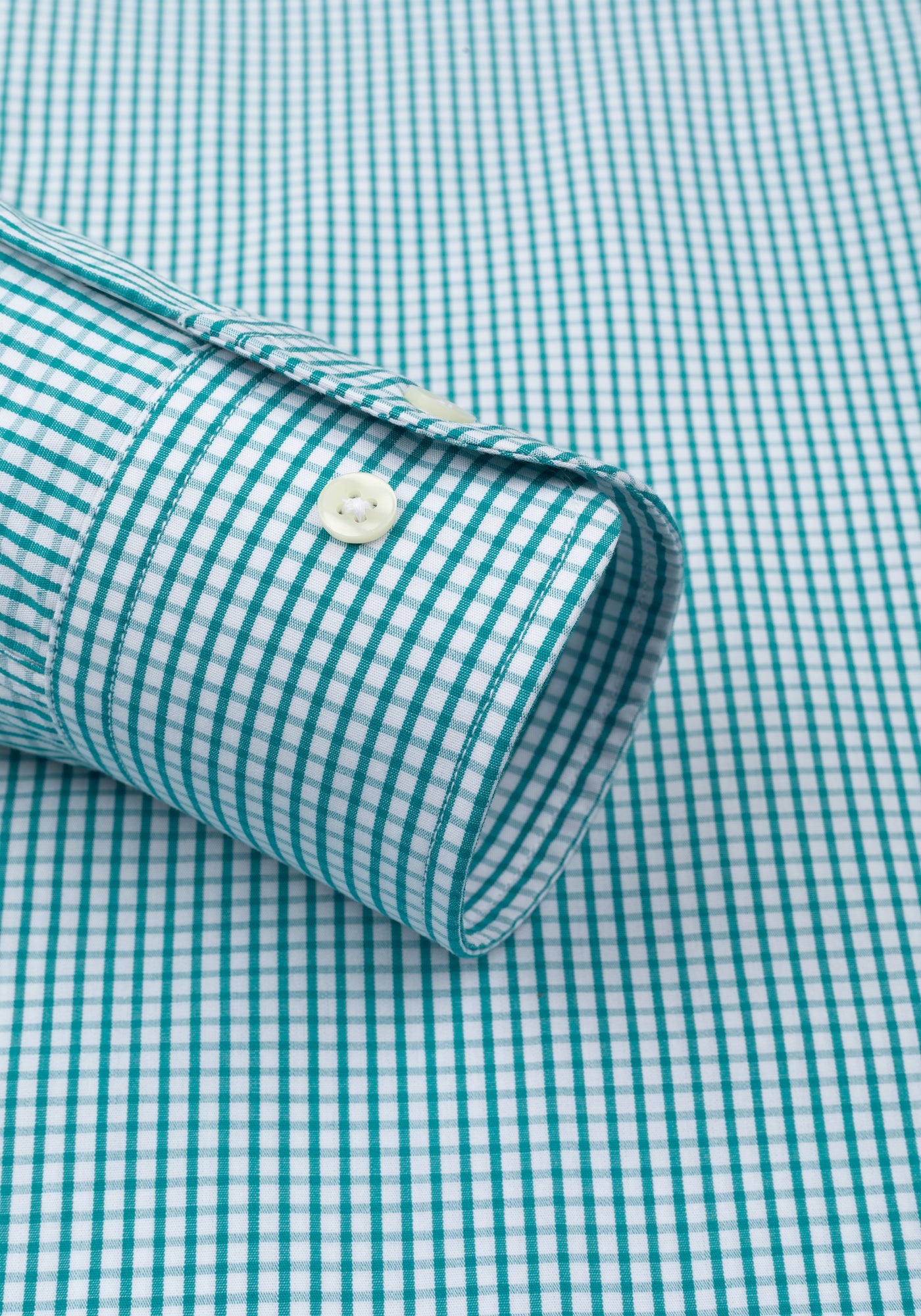 Capri Green Checked Poplin Shirt