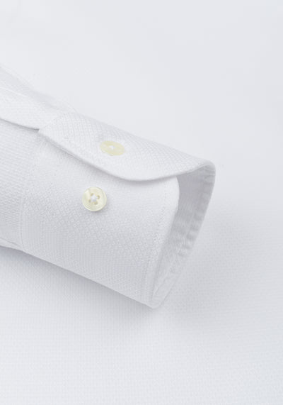 Imperial White Dobby Shirt