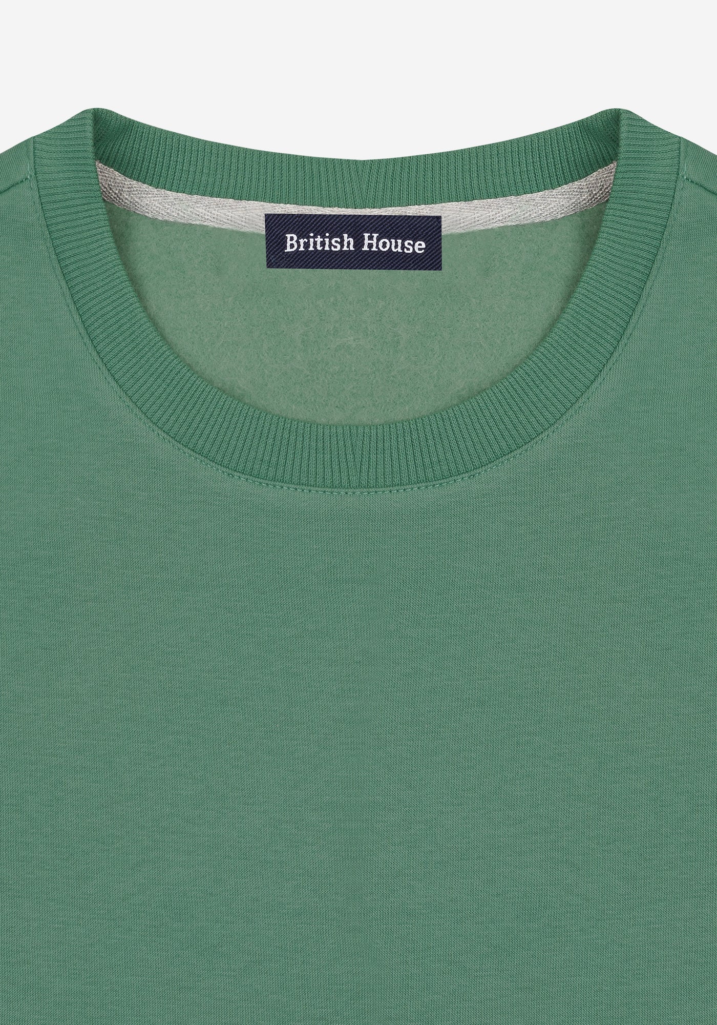 Verdant Green Cotton Sweatshirt
