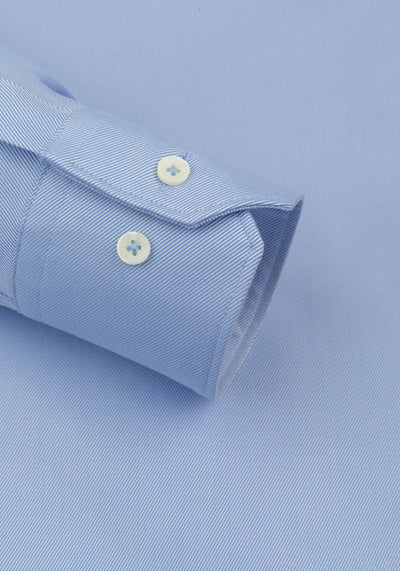Skyline Blue Stripe Signature Twill Shirt