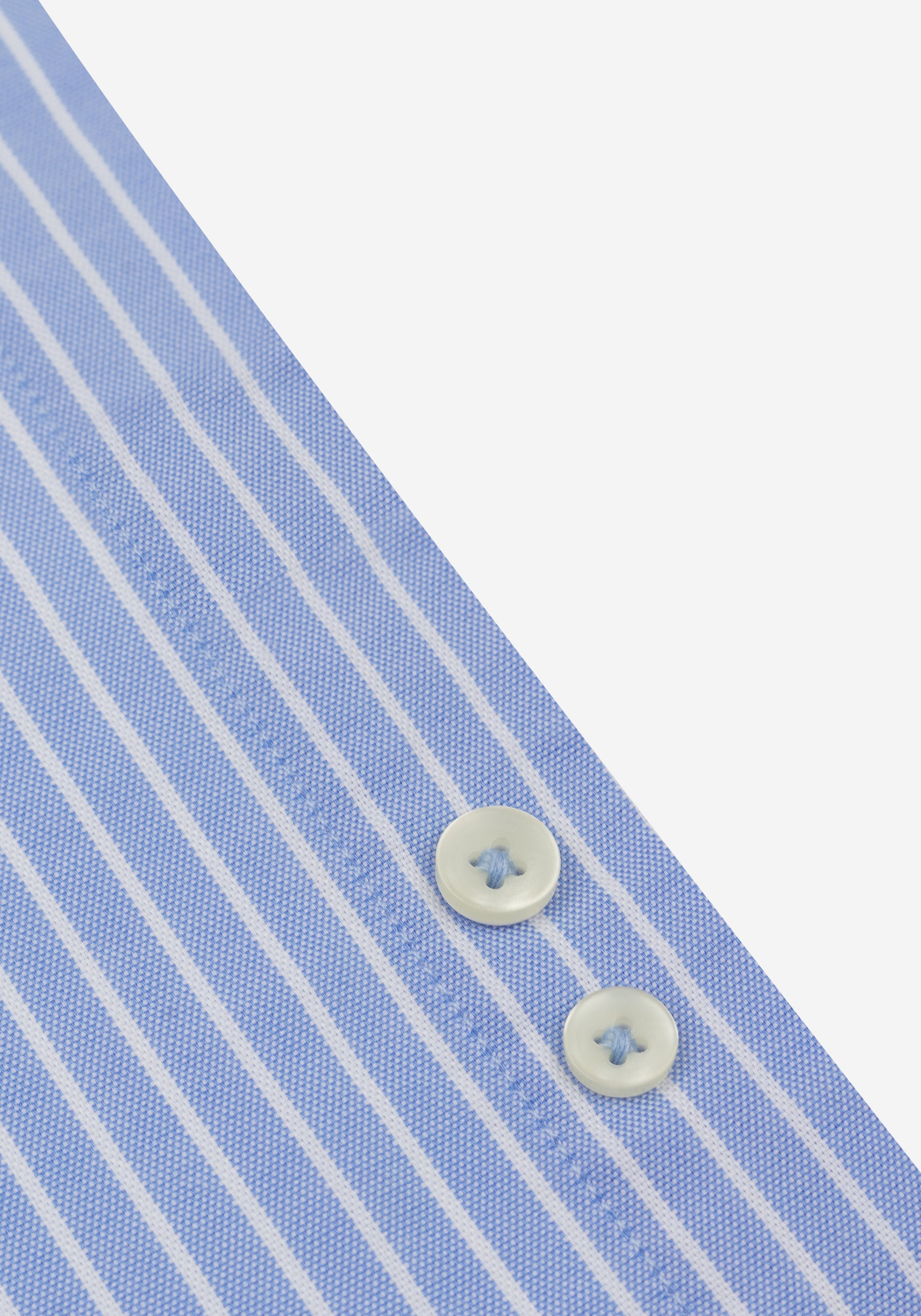 Sky Blue Stripe Oxford Shirt