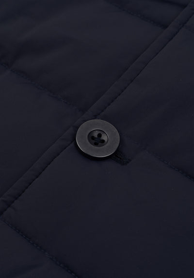 Vale Navy Padded Polyamide Jacket