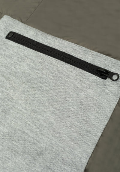 Flint Black Padded Polyamide Jacket