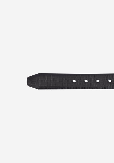 Panther Black Spanish Genuine Leather Patterned Belt