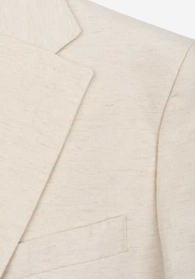 Dune Beige Linen Blend Blazer