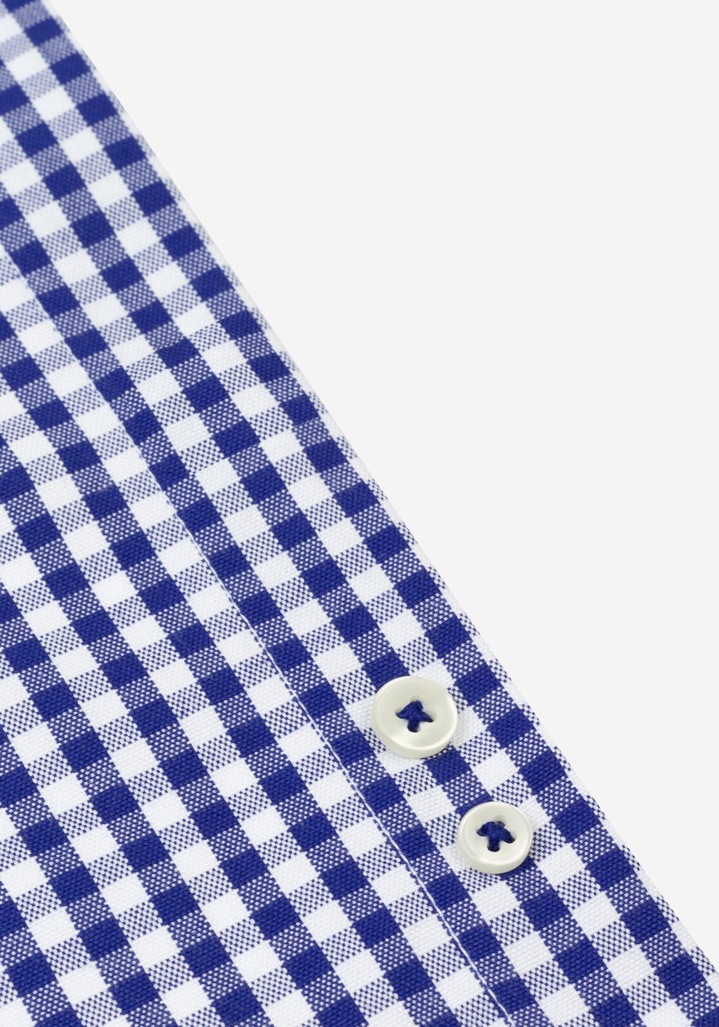 Imperial Blue Checked Oxford Shirt