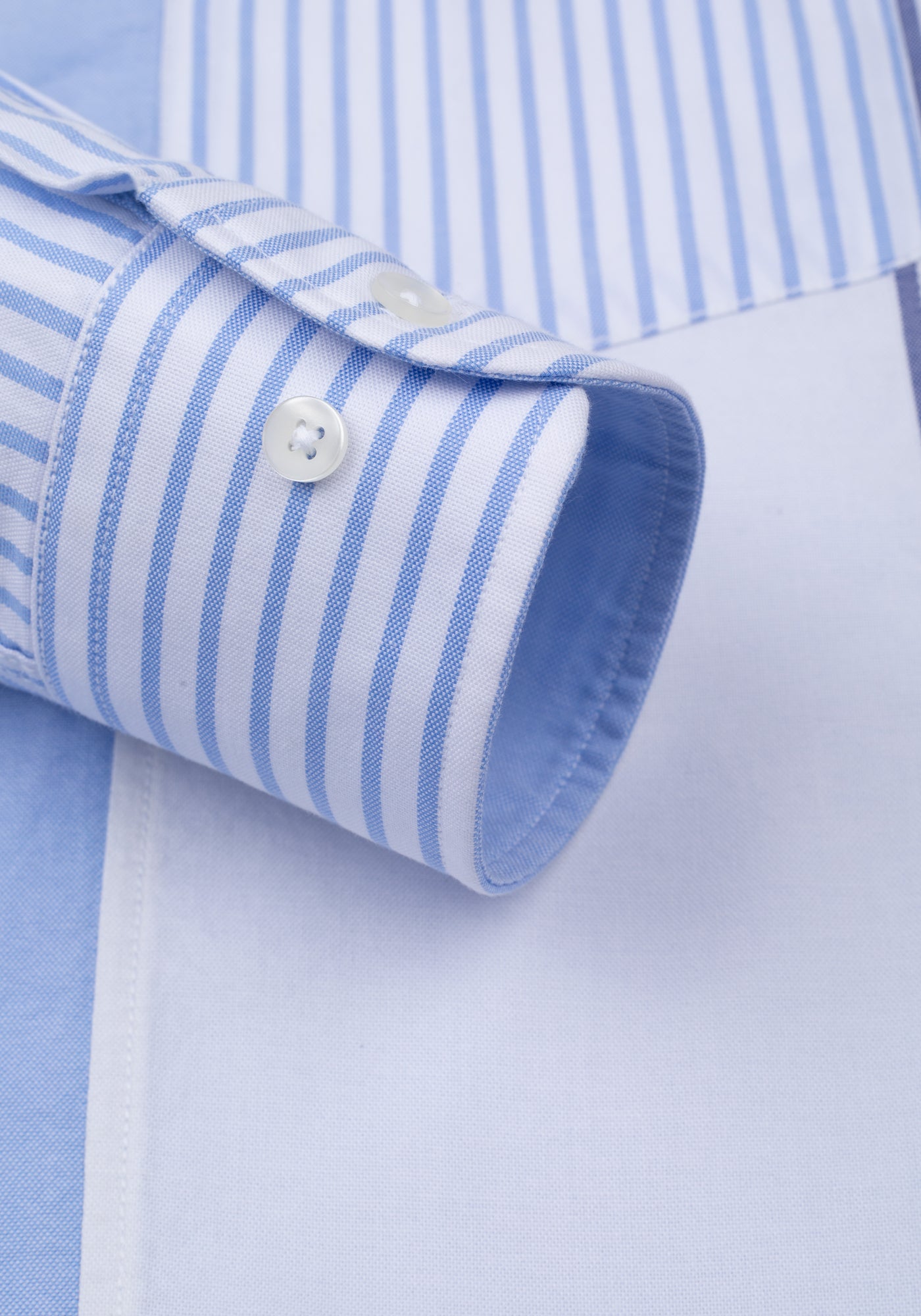 Sky Blue Tri-Tone Oxford Shirt