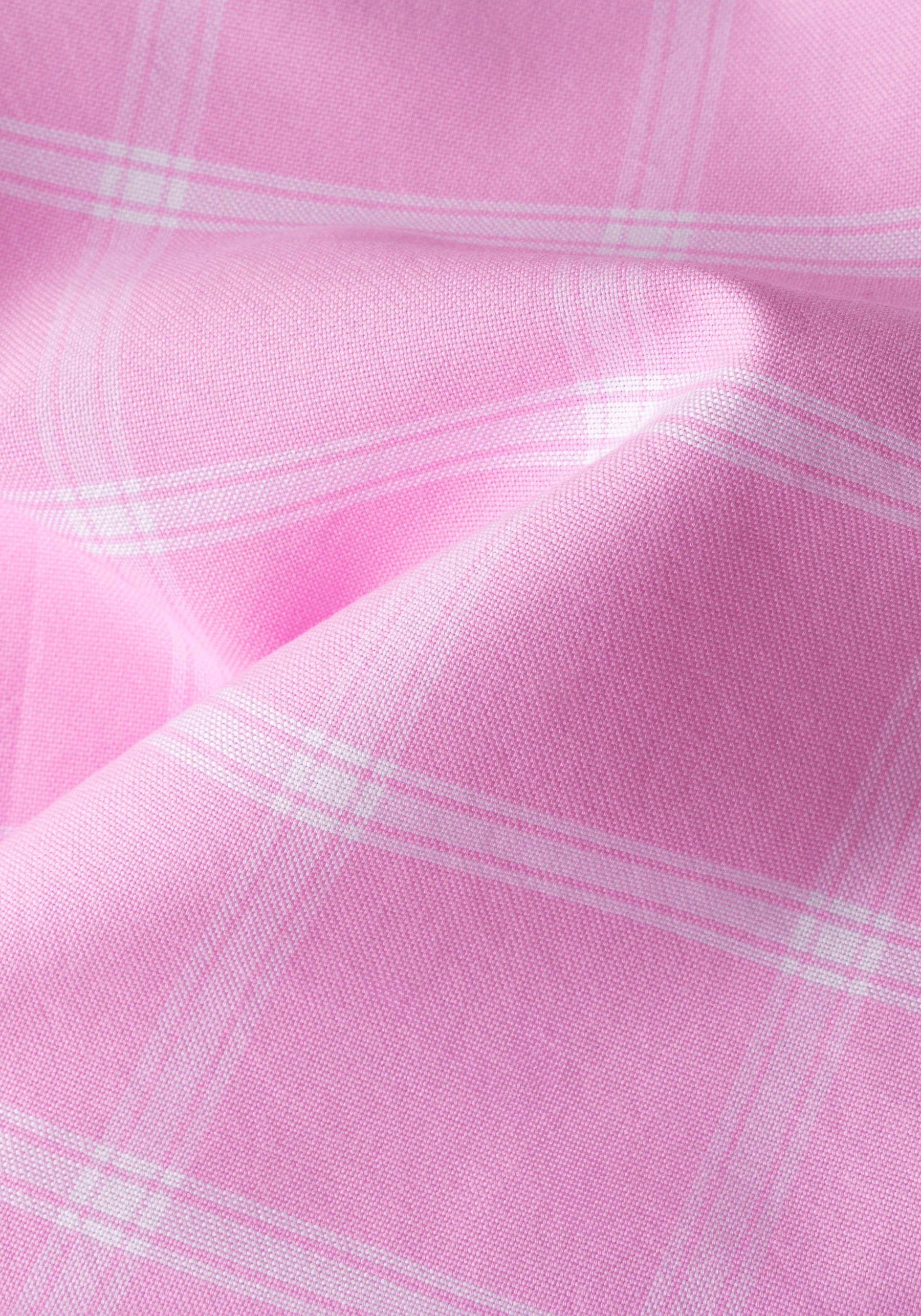 Blush Rose Checked Oxford Shirt