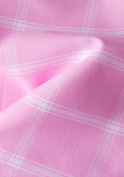 Blush Rose Checked Oxford Shirt