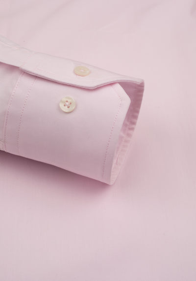 Powder Pink Poplin Shirt