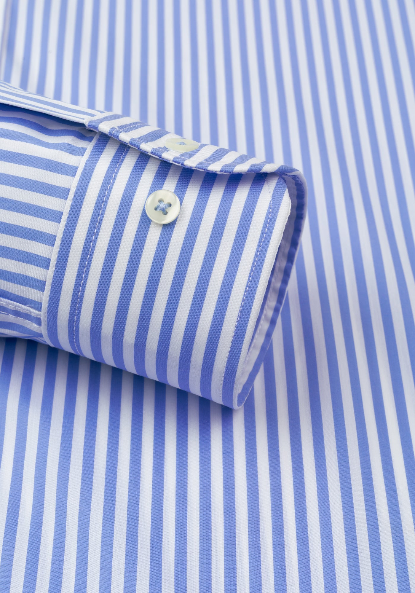 Cornflower Blue Stripe Aero-Hybrid Shirt