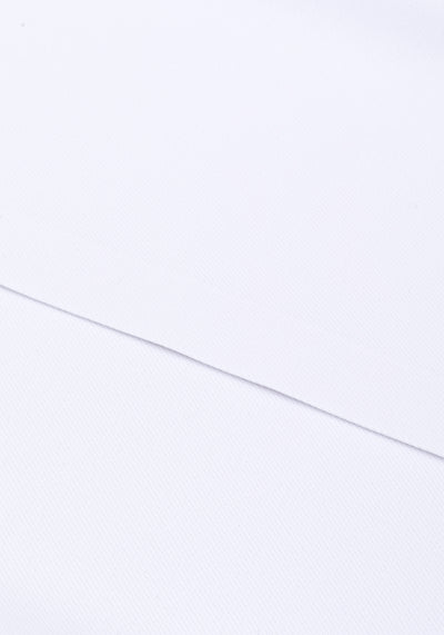 Pure White Aero-Hybrid Polo Shirt
