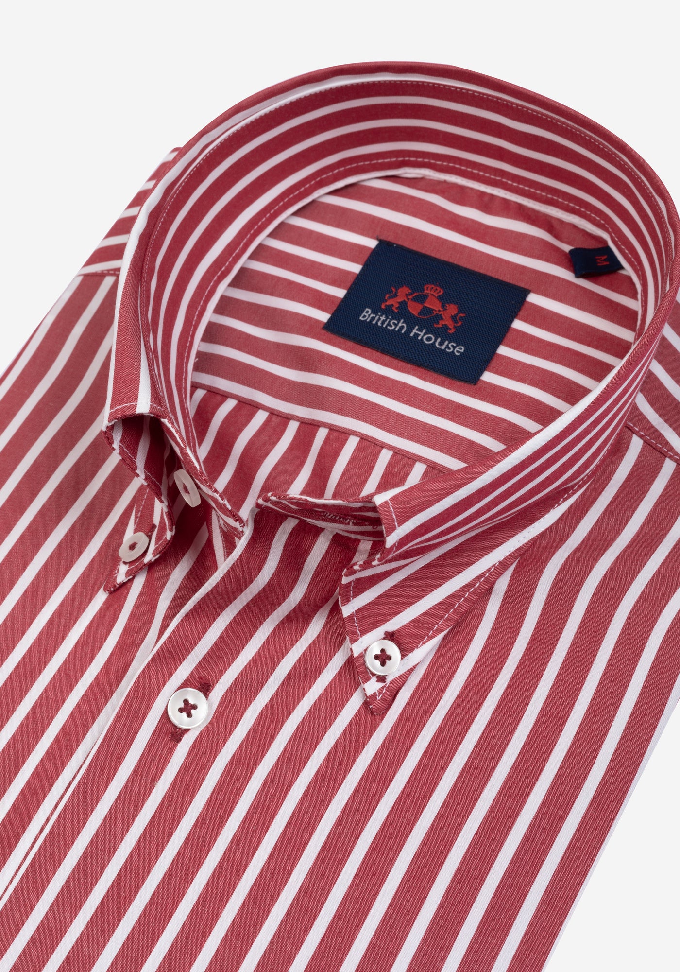 Ruby Red Tencel Cotton Shirt