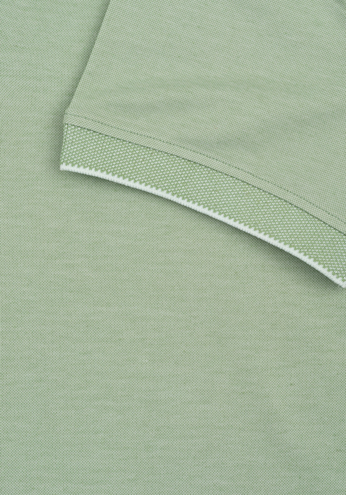 Sage Green Cotton Polo Shirt