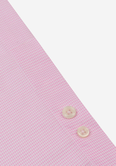 Fairy Rose Checked Mini Houndstooth Shirt