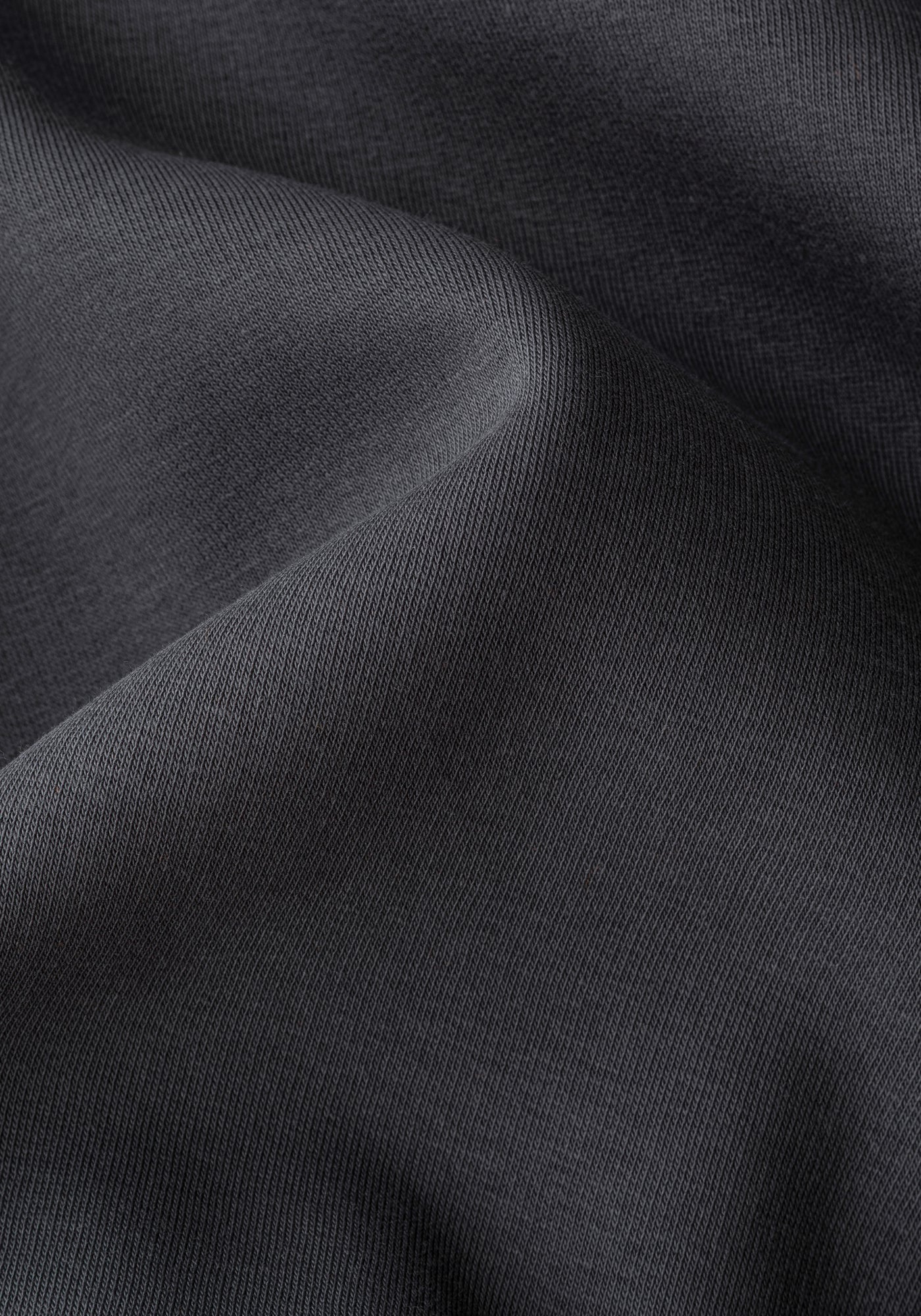 Obsidian Grey Cotton Sweatshirt