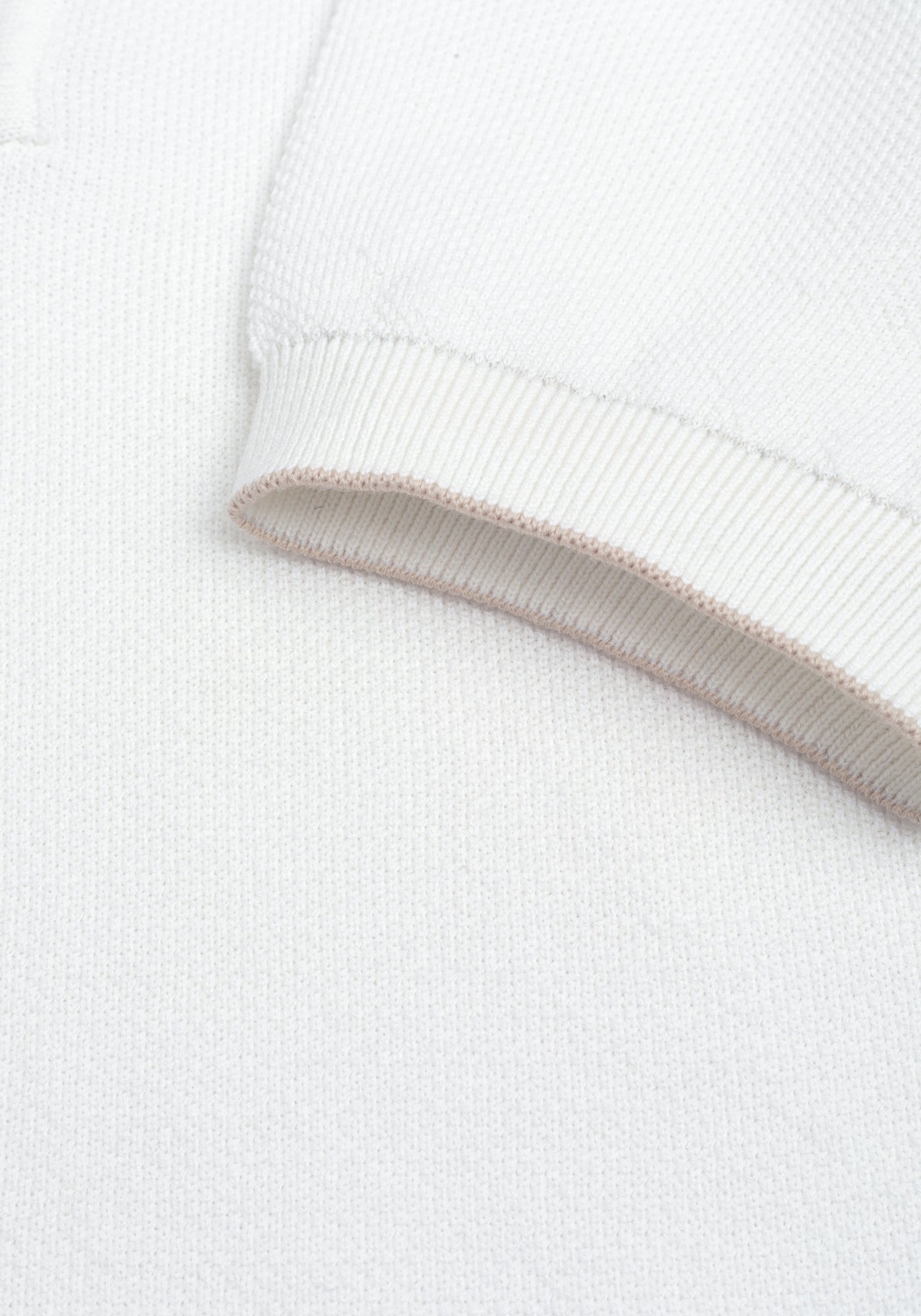 Off-White Knitted Polo Shirt
