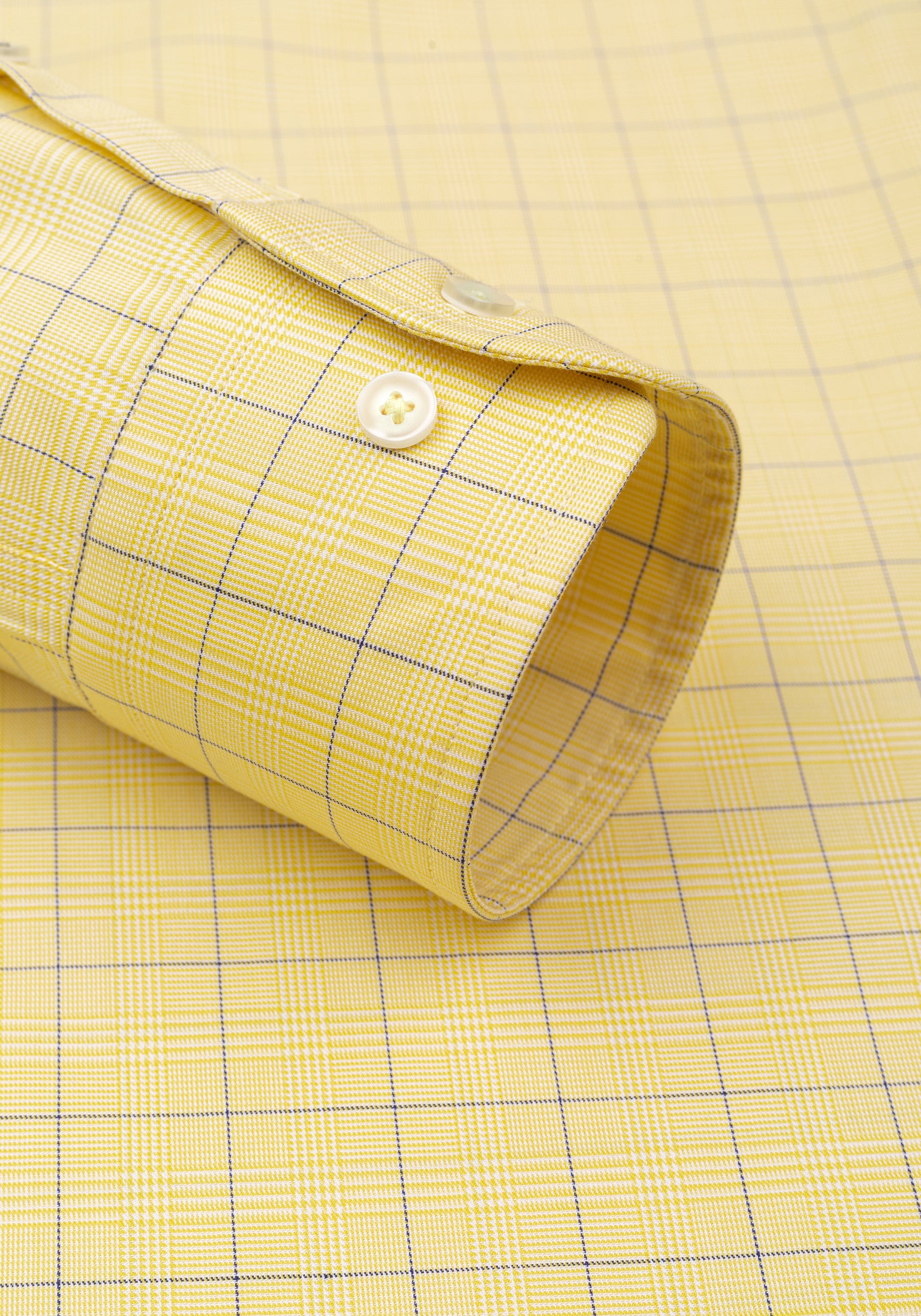 Sunbeam Yellow Checked Signature Twill Shirt