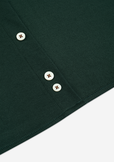 Forest Green Piqué Shirt
