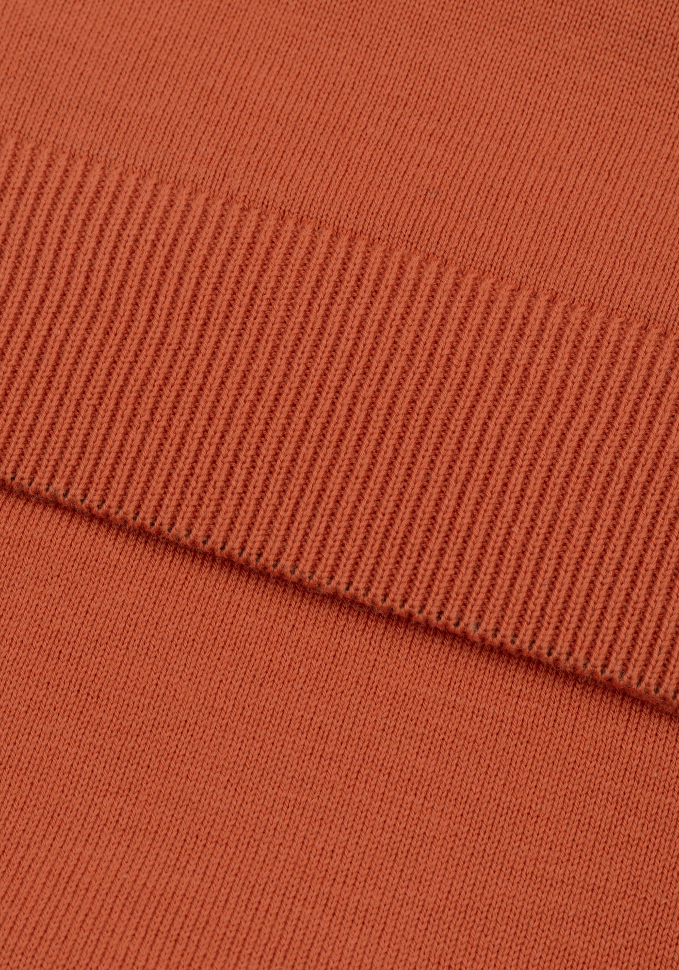 Sienna Orange Knitted T-Shirt