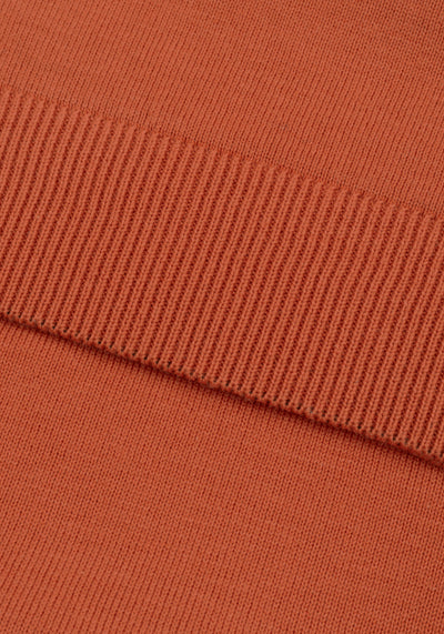 Sienna Orange Knitted T-Shirt