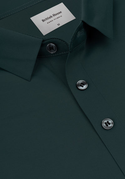 Shadow Green Aero-Hybrid Polo Shirt