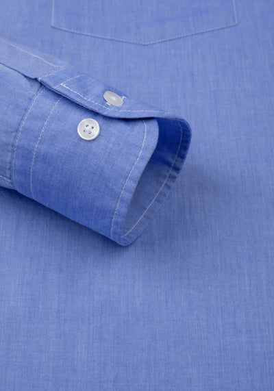 Sierra Blue Chambray Oxford Shirt