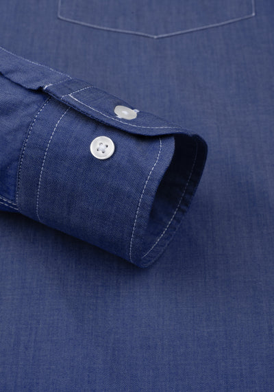 Admiral Blue Twill Shirt