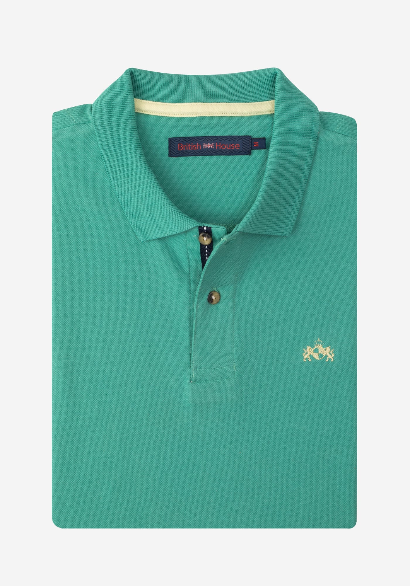 Ivy Green Cotton Polo Shirt