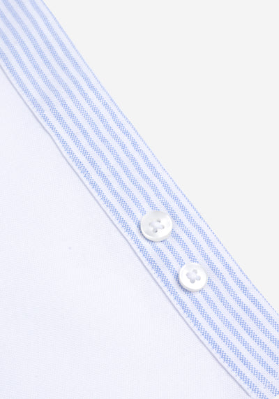 Aqua Tri-Tone Oxford Shirt
