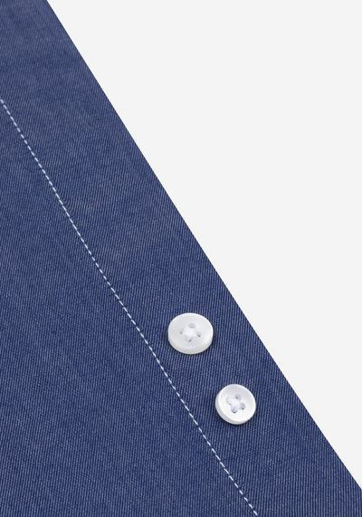 Admiral Blue Twill Shirt