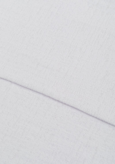 Feather White Jacquard Polo Shirt