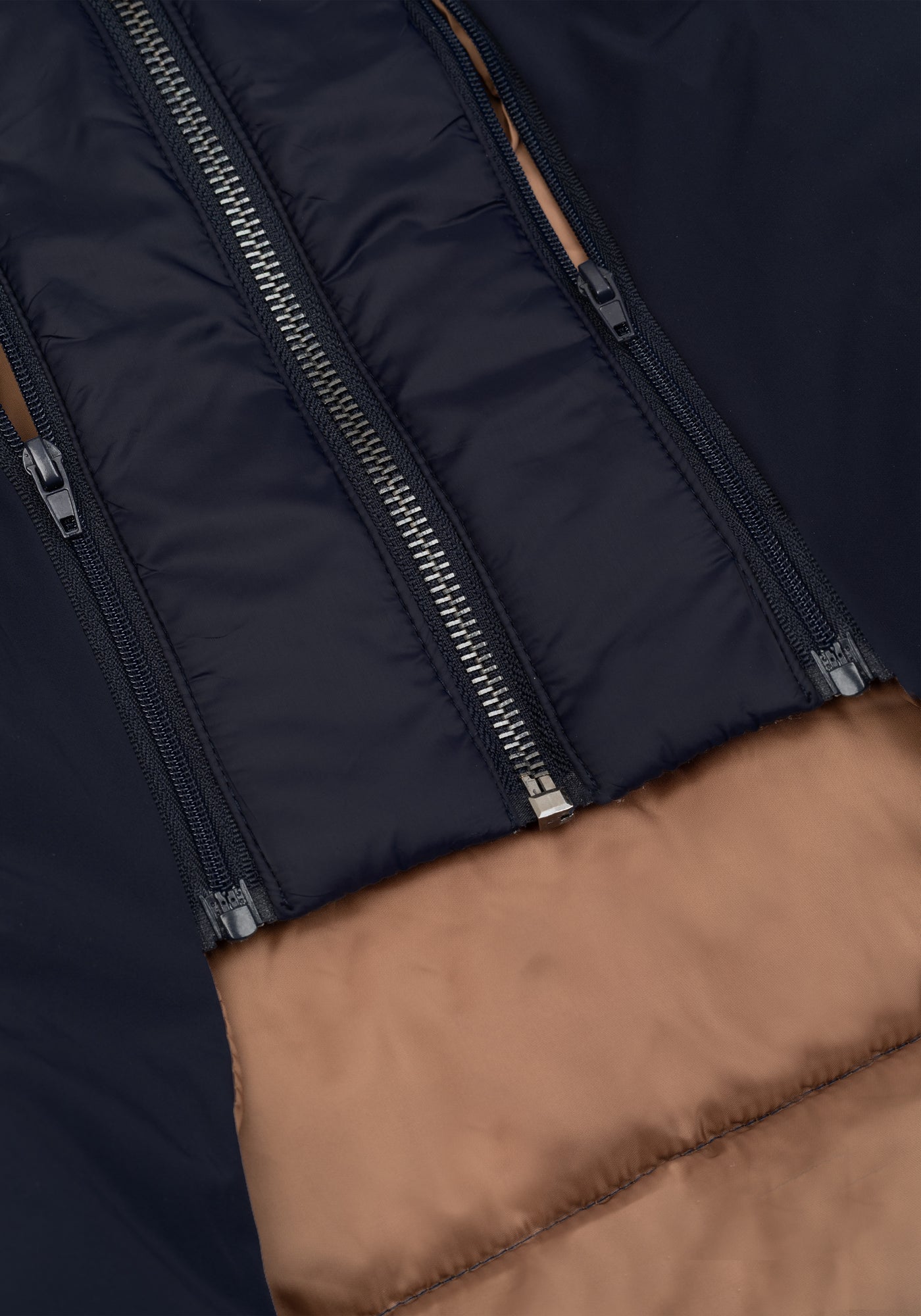 Vale Navy Padded Polyamide Jacket