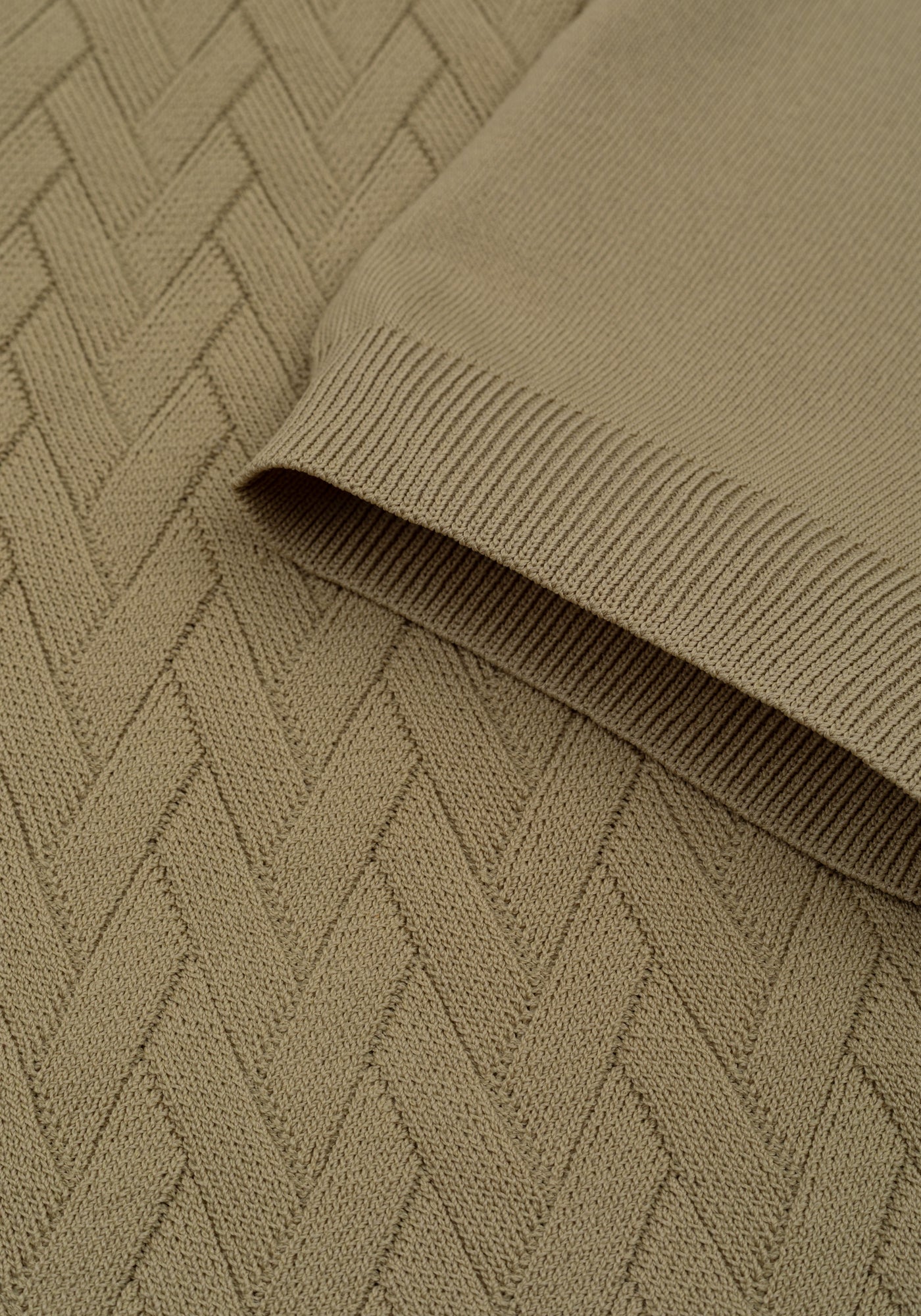 Café Beige Polyamide Knitted Polo Shirt