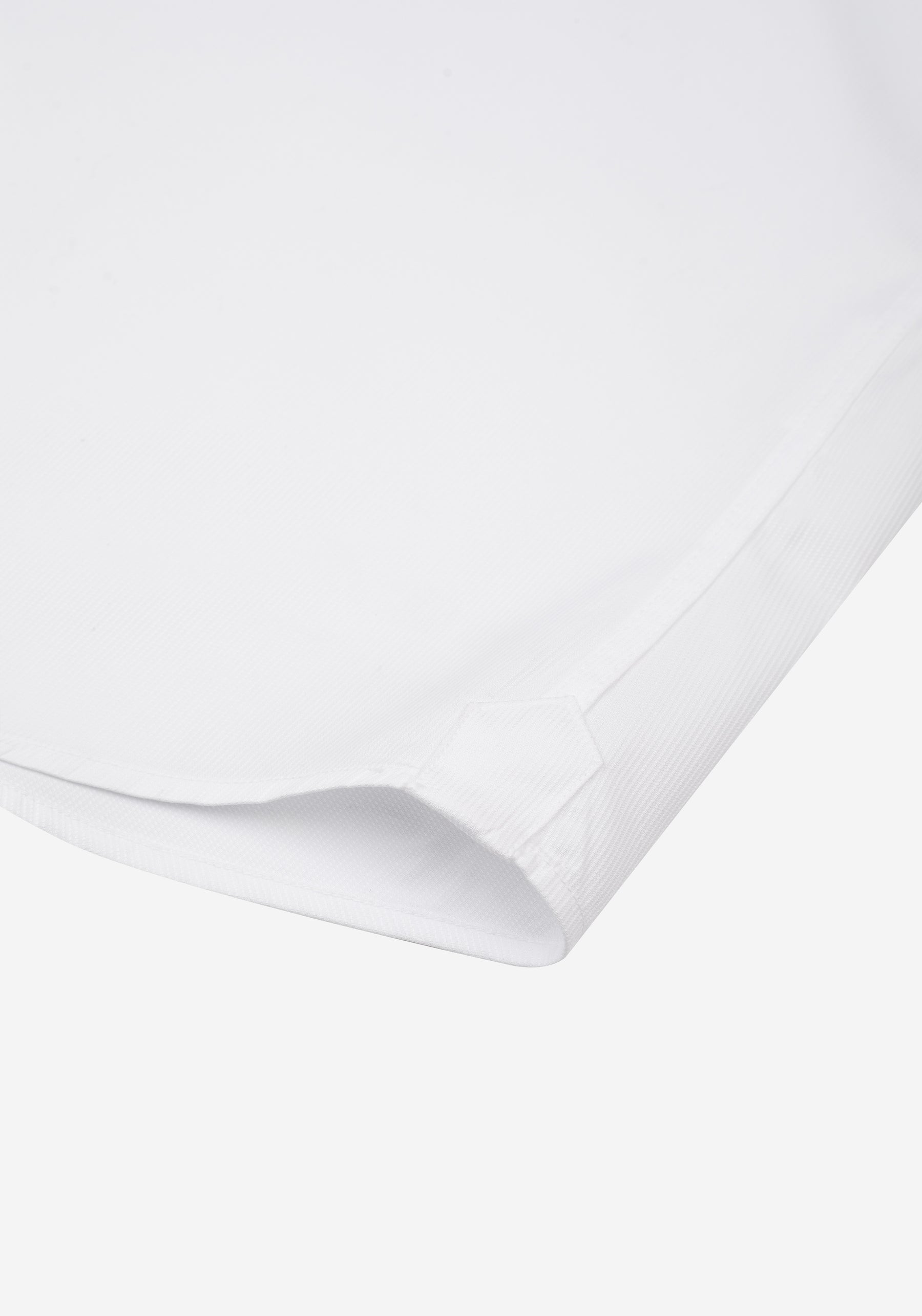 Pure White Piqué Shirt
