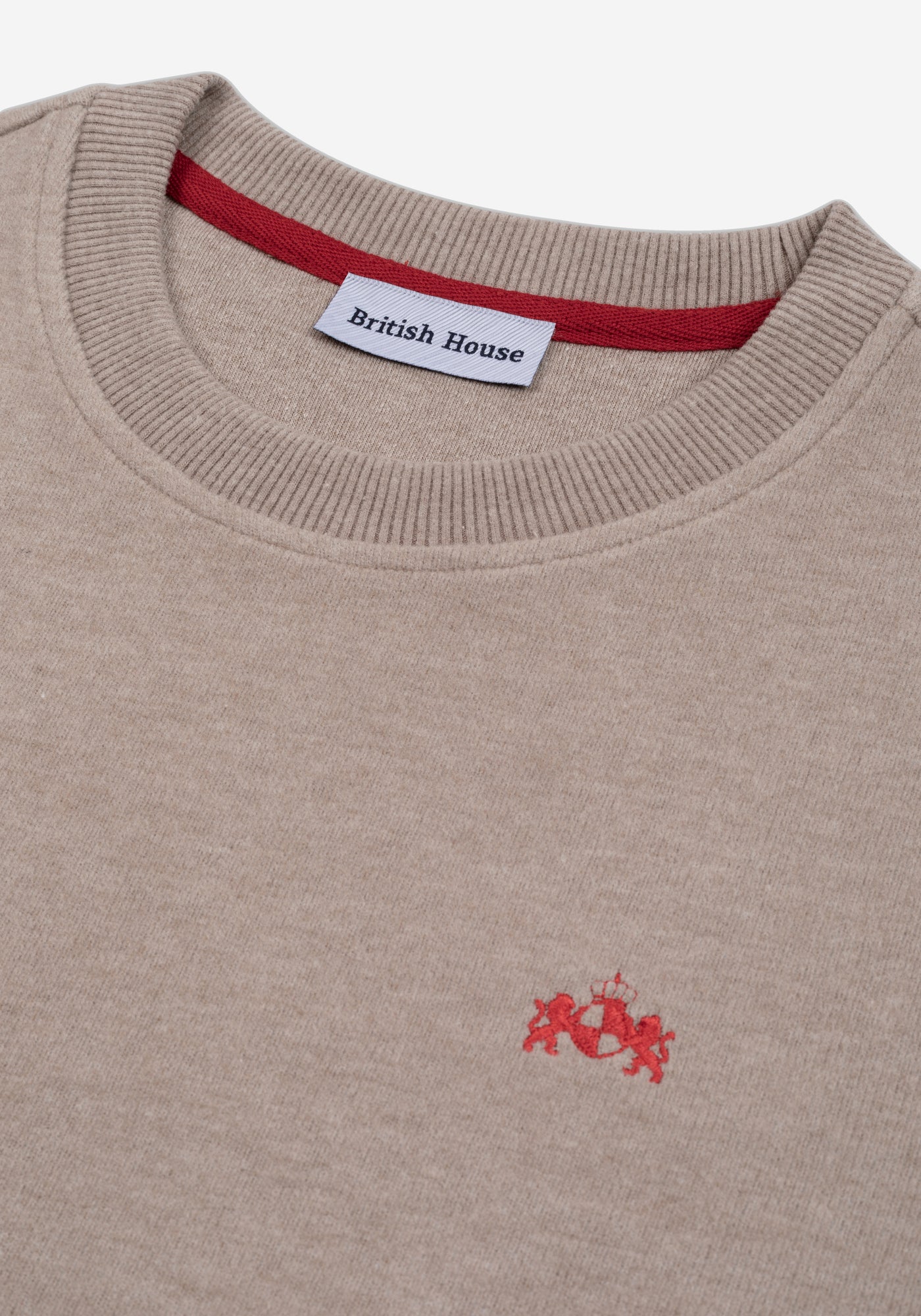 Fawn Beige Cotton Sweatshirt