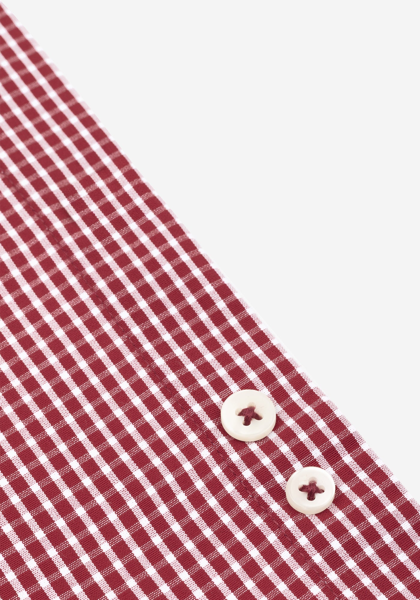 Regent Red Checked Poplin Shirt