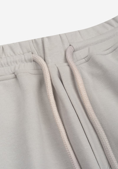Fog Grey Cotton Short