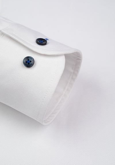 White Ink Blue Soft Oxford Shirt