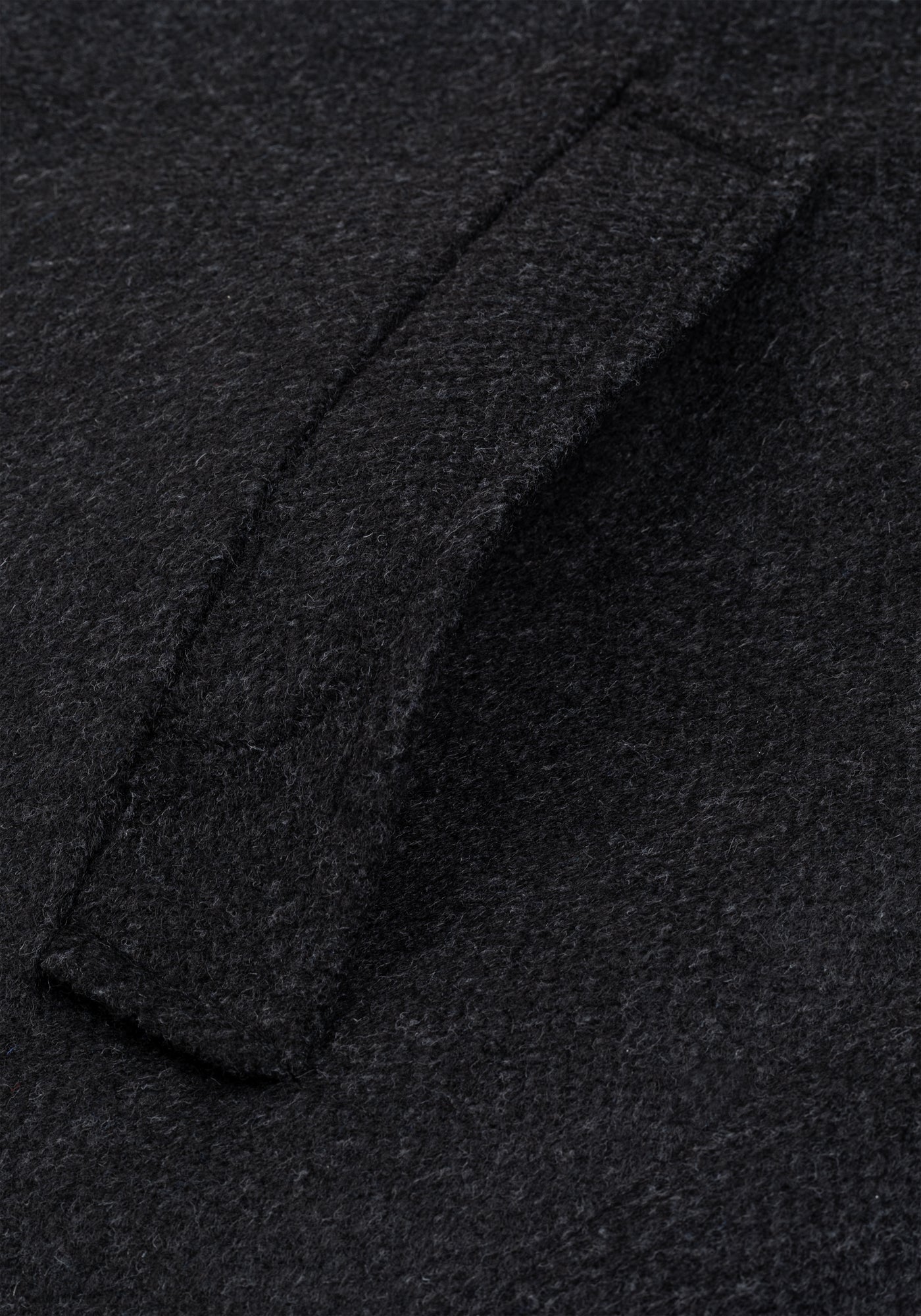 Ebony Black Poly Coat