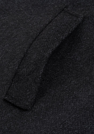 Ebony Black Poly Coat