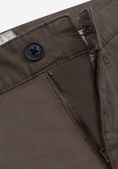 Smart Fit Mink Brown Gabardine