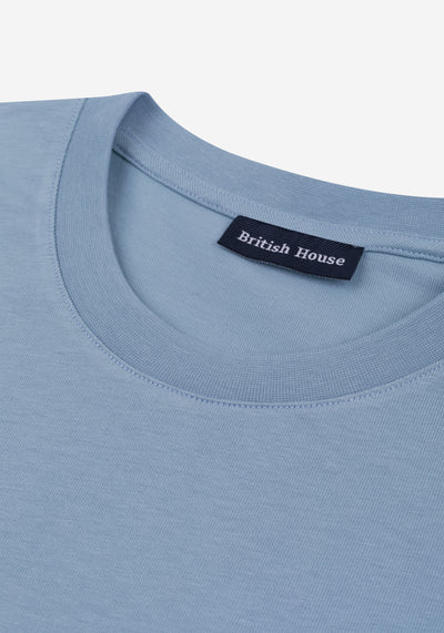 Soft Blue Over-Sized T-Shirt