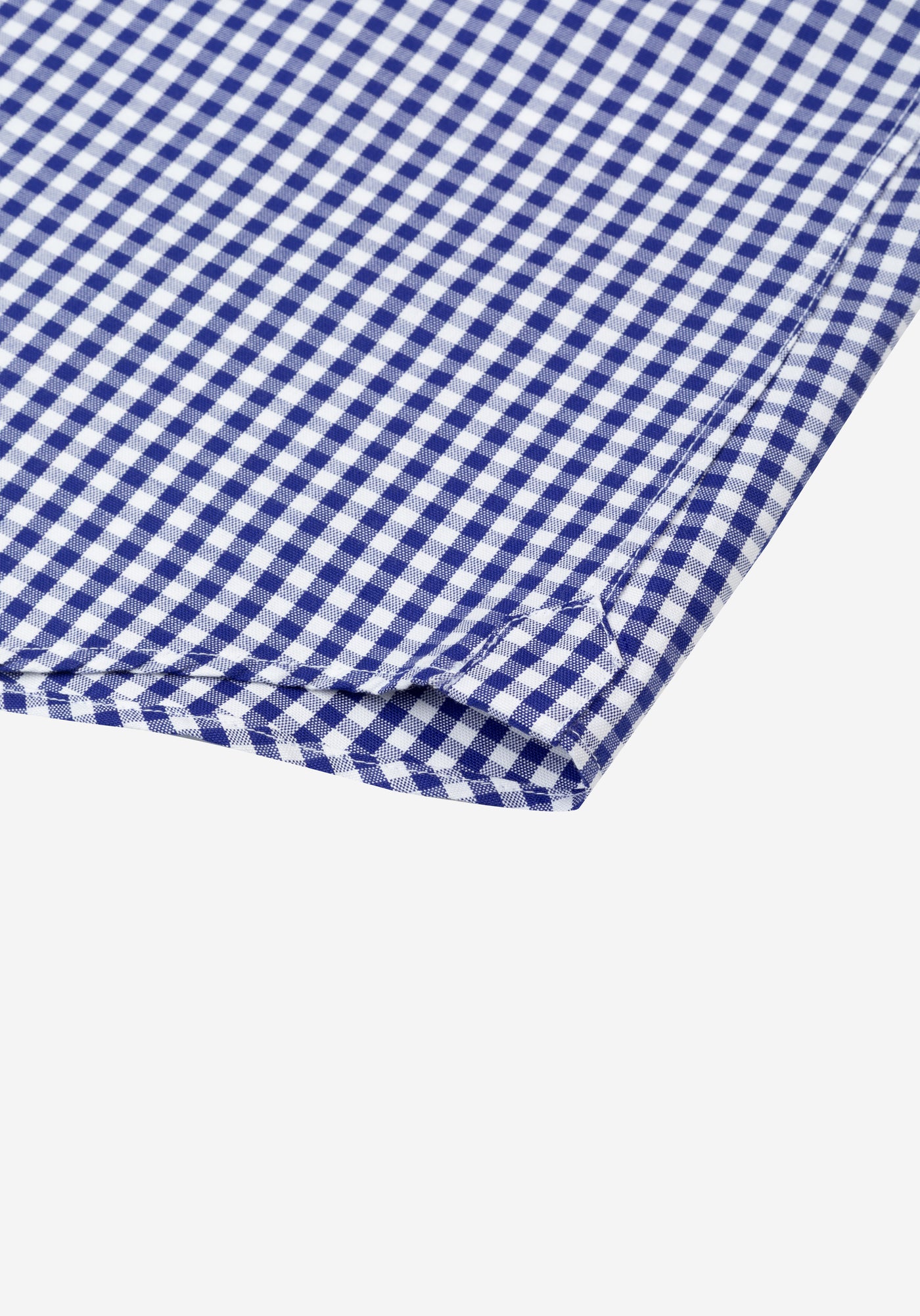 Imperial Blue Checked Oxford Shirt