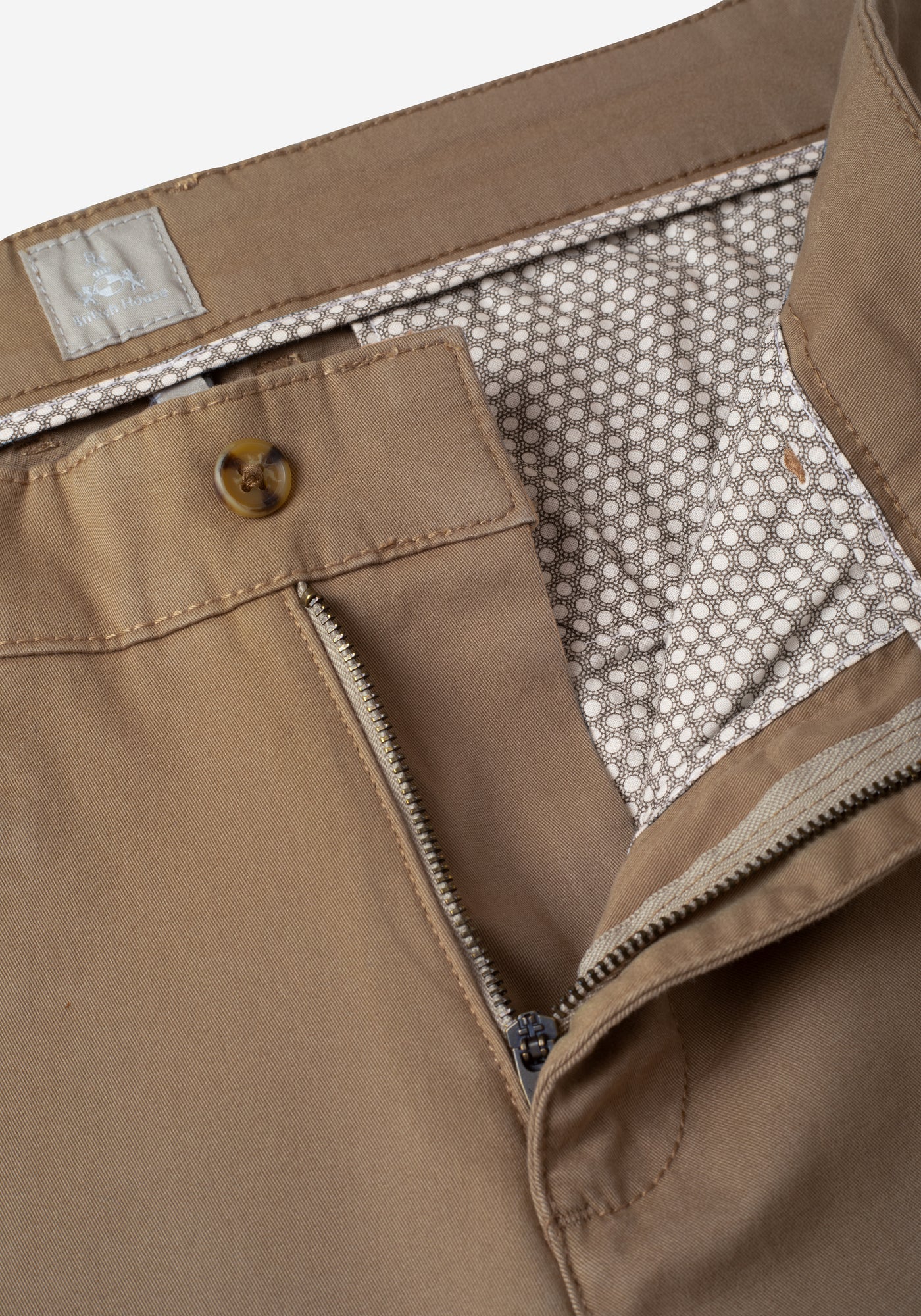 Ash Brown Gabardine
