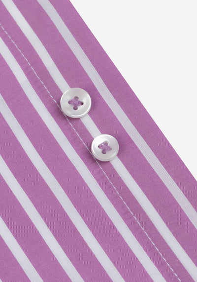 Pastel Purple Tencel Cotton Shirt