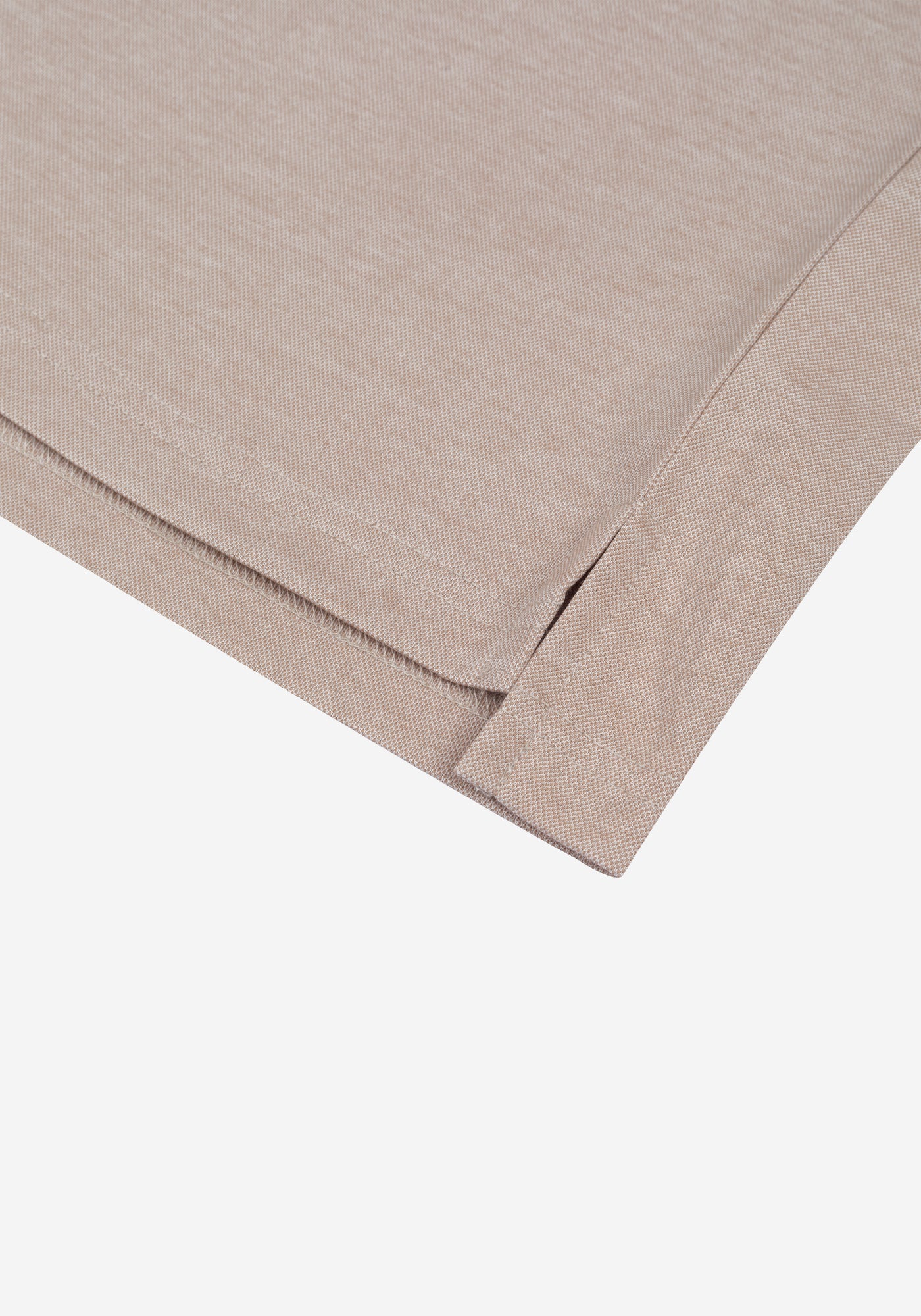 Dune Beige Cotton Polo Shirt