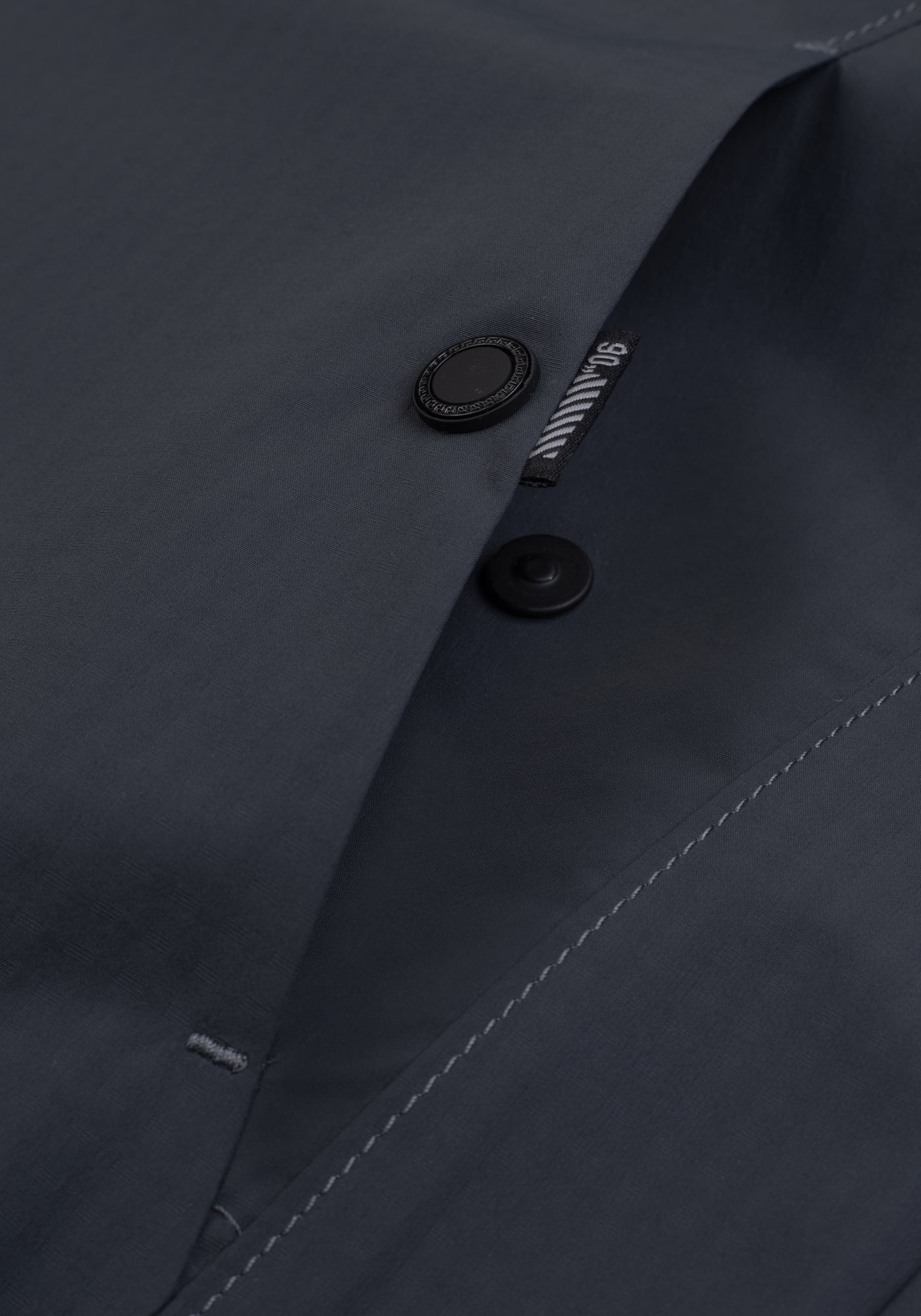 Mist Grey Pocketable Windbreaker Jacket