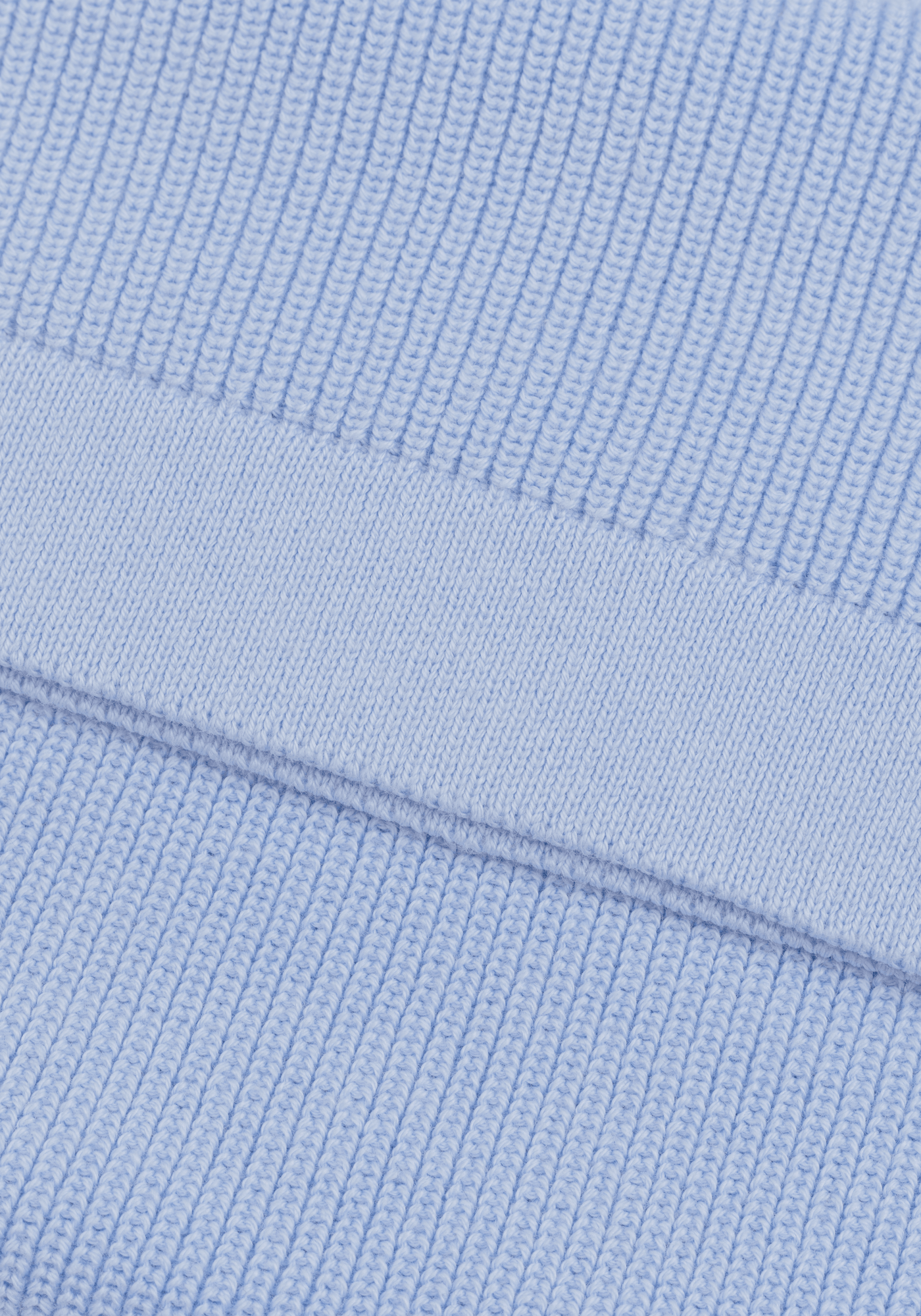 Skyline Blue Heavy Knitted Cardigan