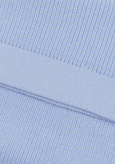 Skyline Blue Heavy Knitted Cardigan